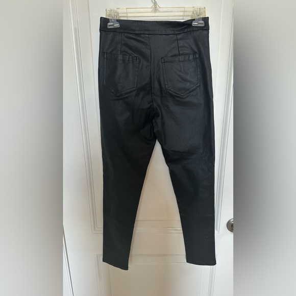 Princess Polly black leather pants, size 4 - Picture 7 of 7